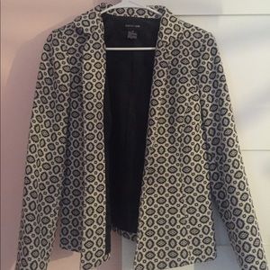 Patterned Blazer with gold detailing never worn